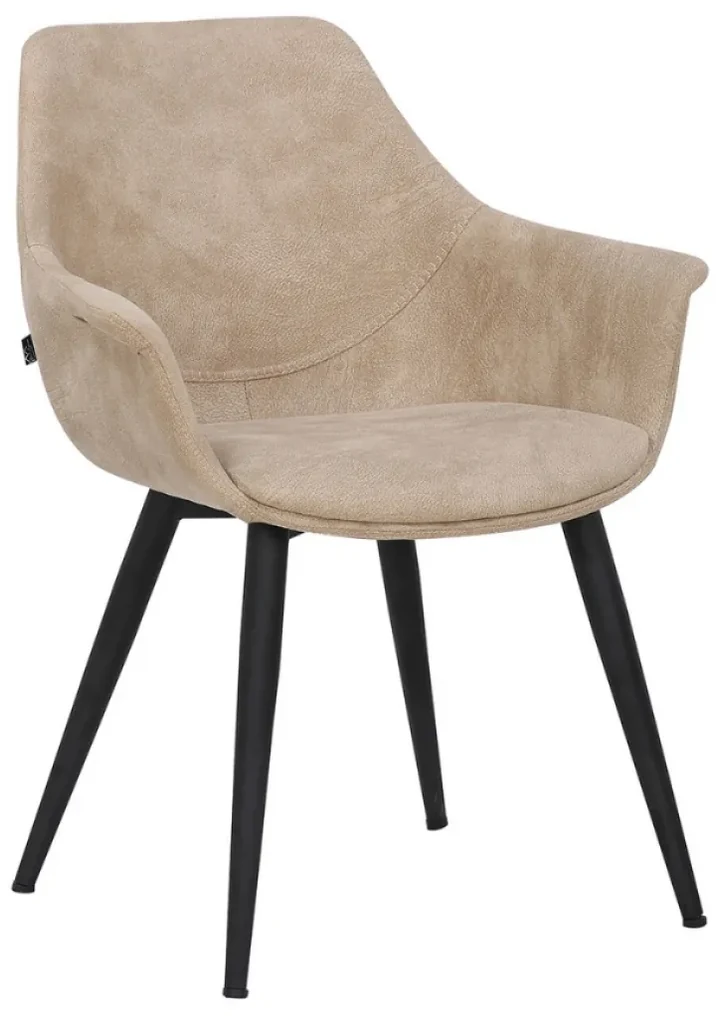 SIMONE ČALÚNENÁ STOLIČKA warm taupe