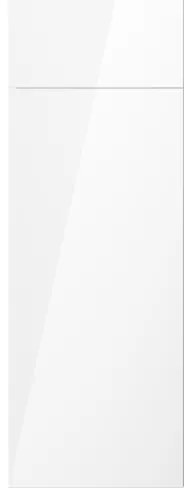 Mexen Orio, kúpeľňový stolík 35 cm, 2 dvierka, biela lesklá, 91A11-03016-2-BF00