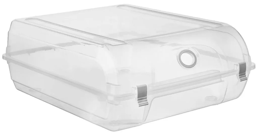 2. akosť - Box na topánky, uzamykateľný, určený na pánske topánky, HOLE 37x29x13cm