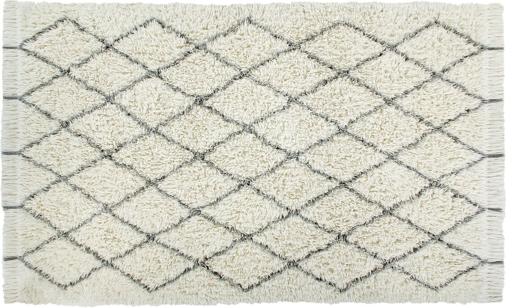 Lorena Canals, Kusový koberec Berber Soul, 80x140, béžová, obývacia izba