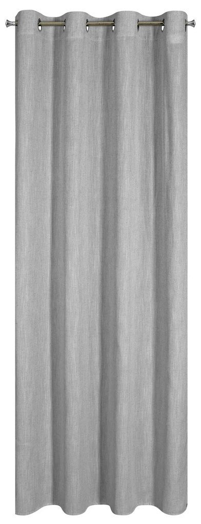 ZÁVES NA KRÚŽKOCH LATIKA 140X250 CM STRIEBORNÁ