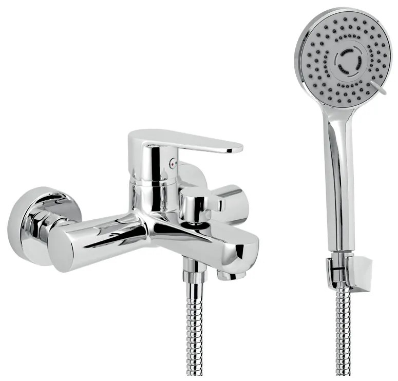 Novaservis, Koupelnová sada vanová Titania Fresh, chrom, 96021-0