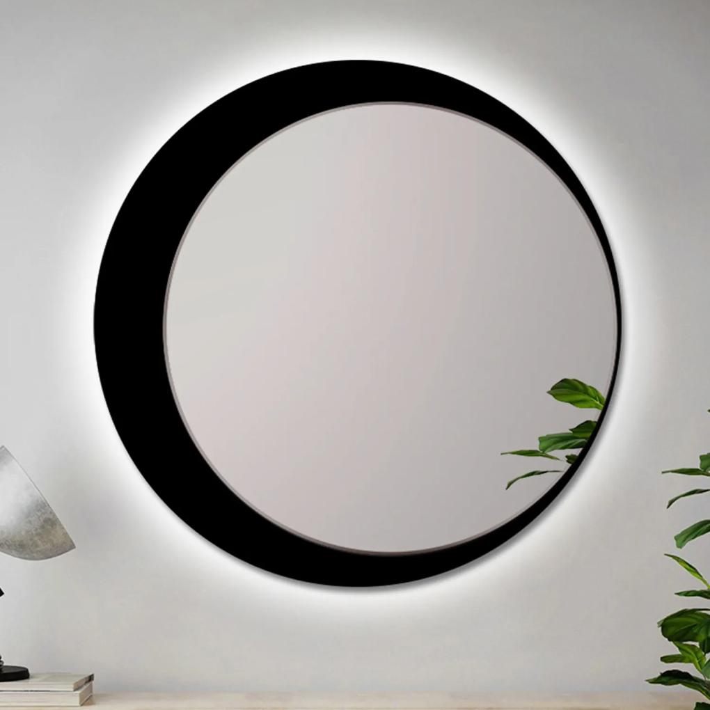 Zrkadlo Moony Black LED Rozmer zrkadla: 45 x 45 cm