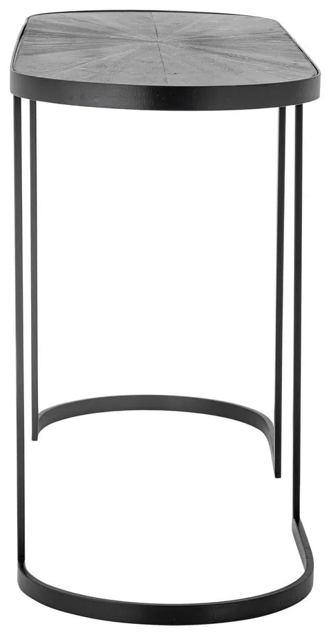 Čierny konzolový stolík 38,5x110 cm Carter – Bloomingville