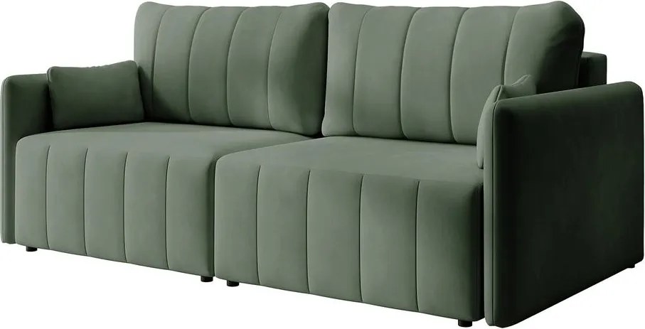 Pohovka Perkley (zelená čierna)