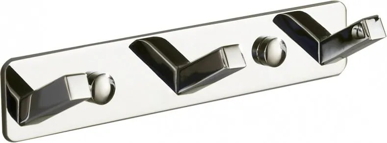 Mexen trojitý háčik na uterák, chróm - 709173-00