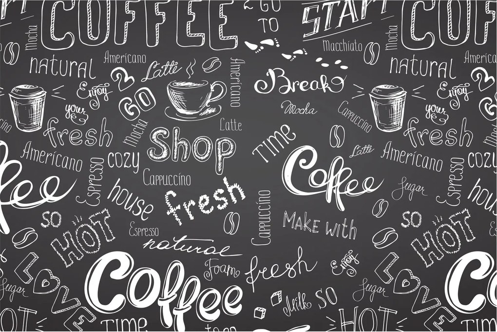 Obraz - Coffee (90x60 cm)