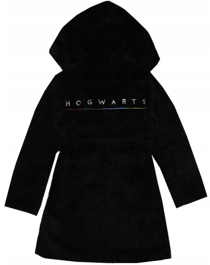 Detský / chlapčenský župan s kapucňou Harry Potter - Hogwarts, 116 / 122