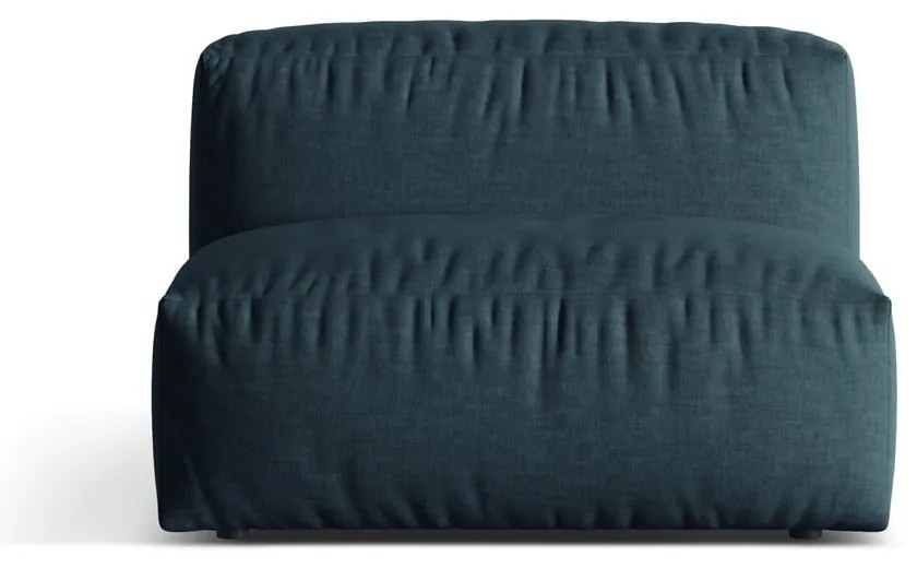 Tmavomodrý modul pohovky (stredový diel) Martina – Micadoni Home