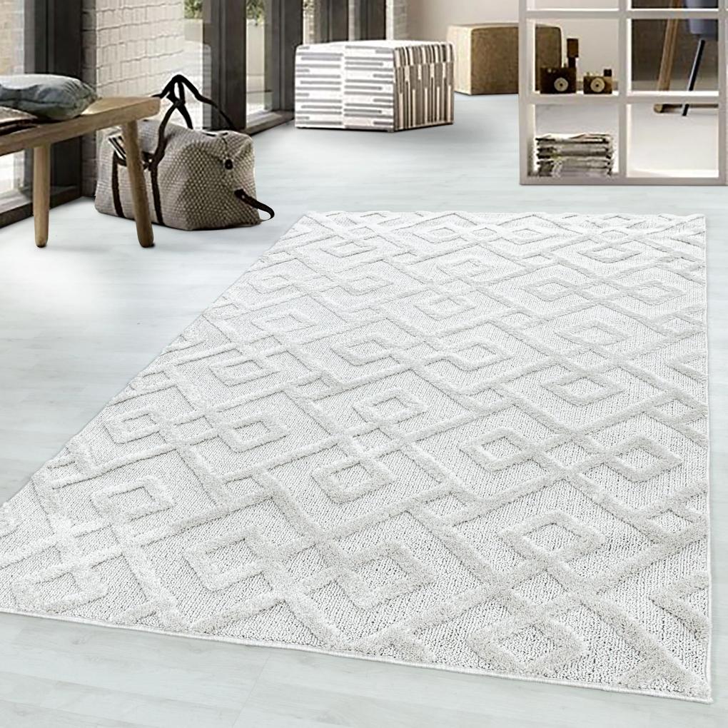 Ayyildiz Kusový koberec PISA 4708, Krémová Rozmer koberca: 280 x 370 cm