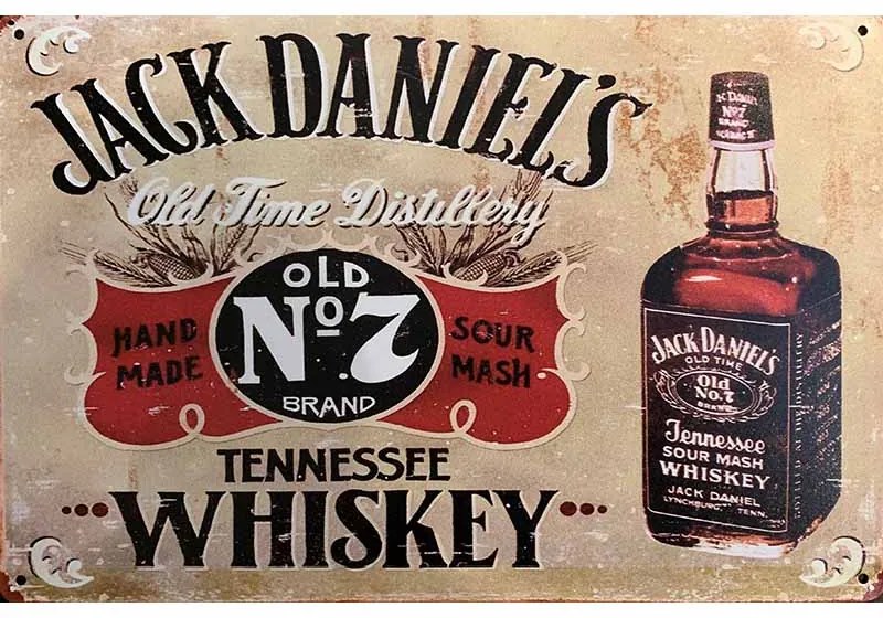 Ceduľa Jack Daniels - Tennessee Whiskey