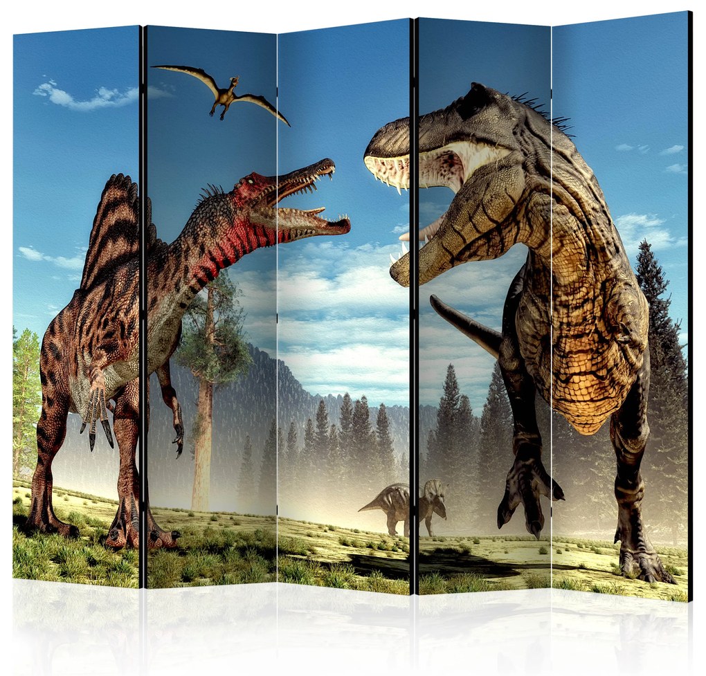 Artgeist Paraván - Dinosaurs Fight II [Room Dividers]