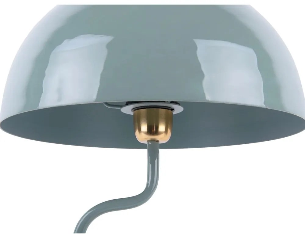 Svetlomodrá stolová lampa (výška 54 cm) Twist – Leitmotiv