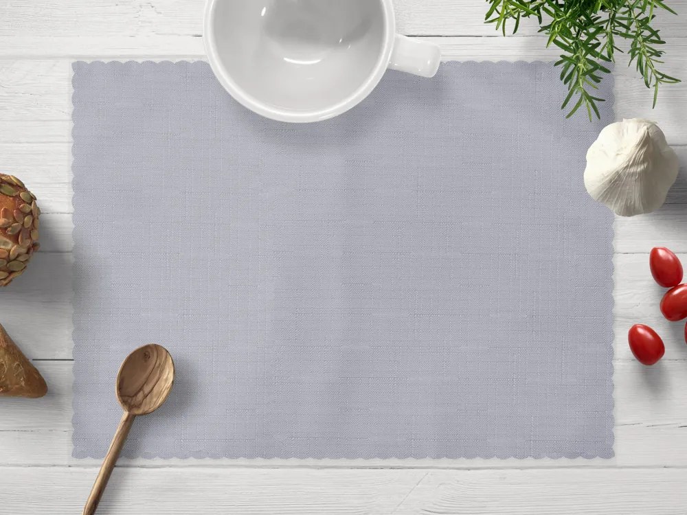 Biante Teflónové prestieranie na stôl TF-038 Sivé 35x45 cm