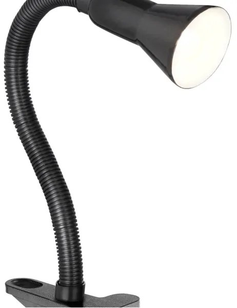 Searchlight EU4122BK - Stolná lampa DESK 1xE14/40W/230V