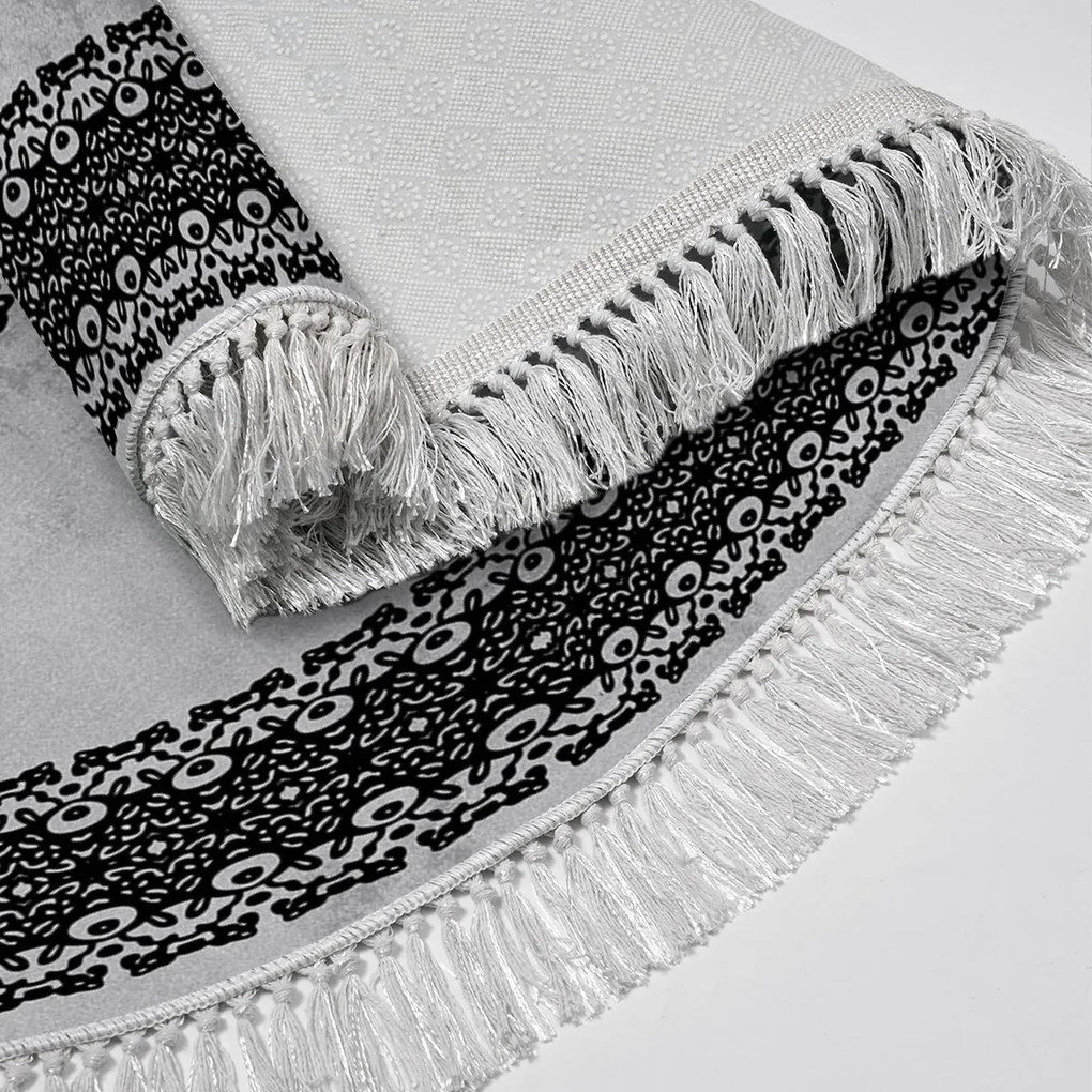 Sada 2 kusov kúpeľňových podložiek Orient Ornamental Grey