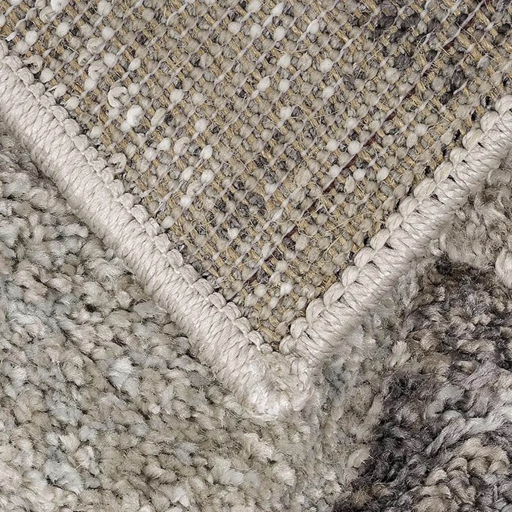 Kusový koberec Castro Carved 5507/NQ2J, 80x120, šedá, kancelária, Oriental Weavers