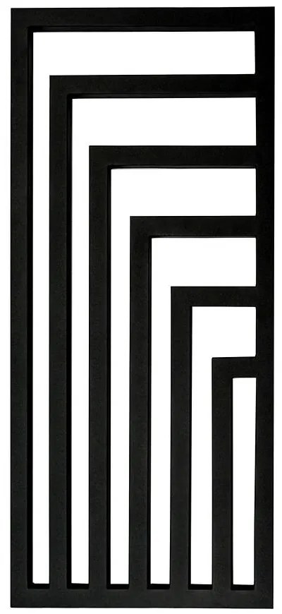 Kúpeľňový radiátor Kreon 100/55 čierna