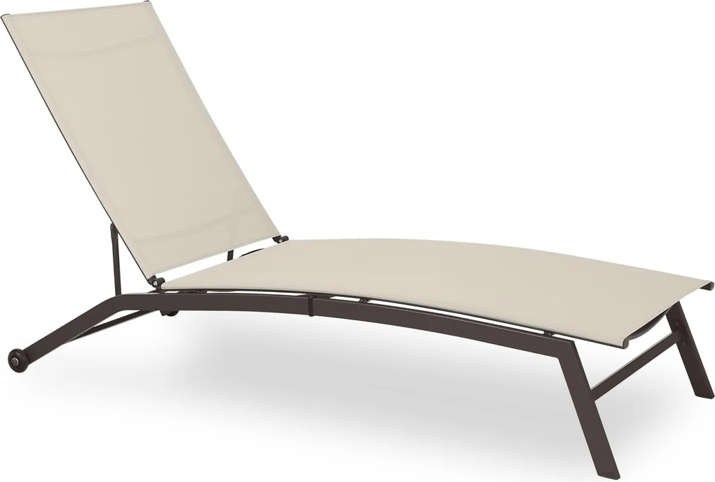 Garden Line ZÁHRADNÁ LEHÁTKO 195x63x90cm BEŽOVÁ *0692