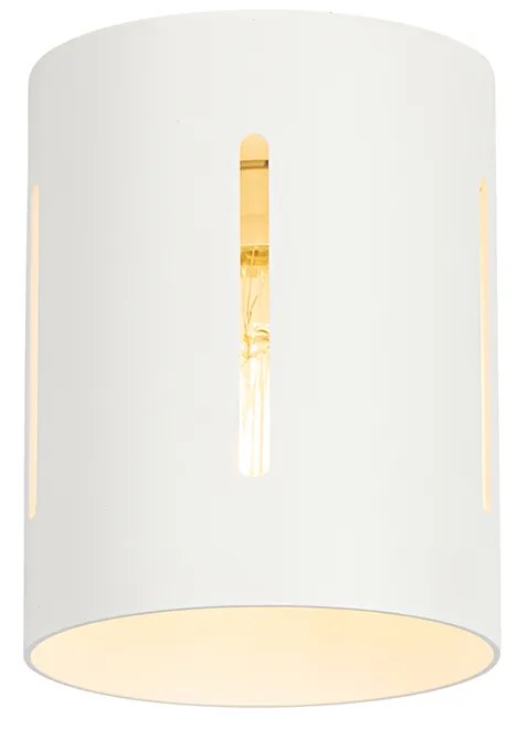 Dizajnové stropné svietidlo biele - Yana