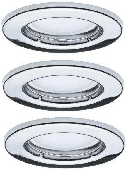 Paulmann 93853 - SADA 3xLED-GU10/4,5W Podhľadové svietidlo STARR 230V