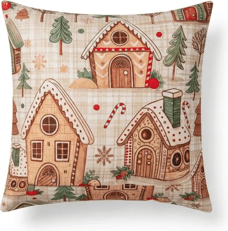 Obliečka na vankúš z mikrovlákna GINGER HOME 45x45 cm, farebný