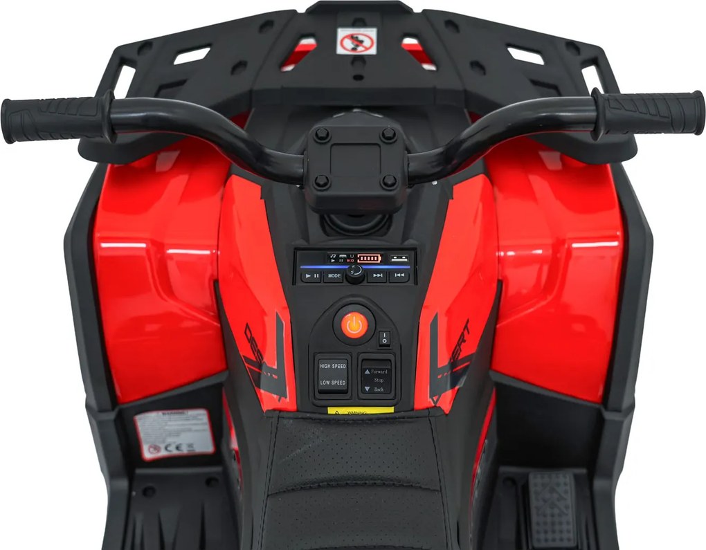 Ramiz Štvorkolka ATV Robust 01 Červená