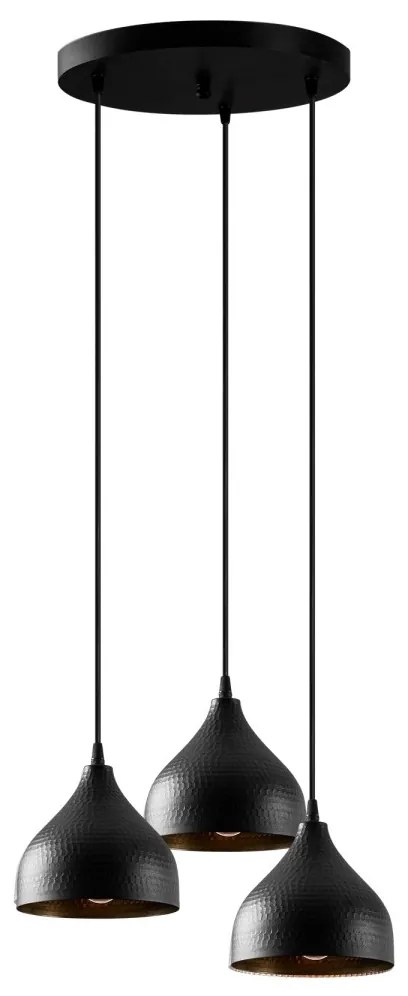 Stropné svietidlo Tattoo čierne