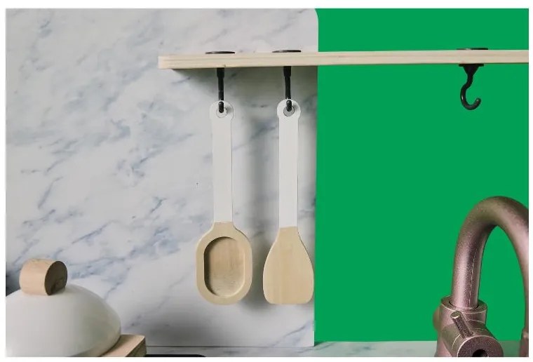 lupilu® Detská drevená kuchynka/Drevený obchod (moderná kuchynka) (100394361)