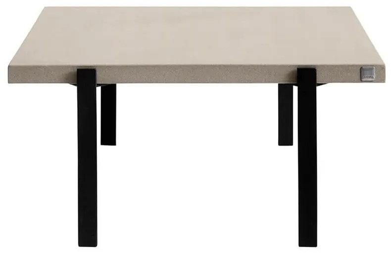 Muubs Konferenčný stolík RUSH 80 x 80 cm, sivý