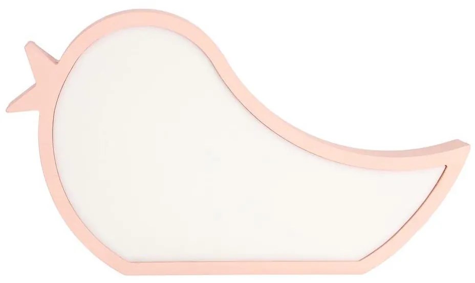 LED Detská stolná lampa BIRD LED/12W/230V ružová