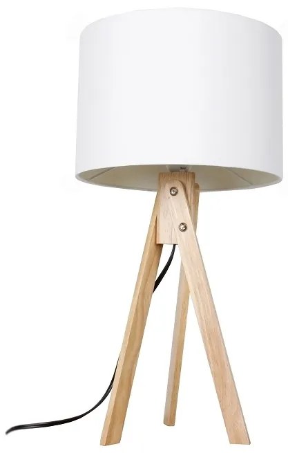 Stolná lampa Lila Typ 1 - biela / prírodná