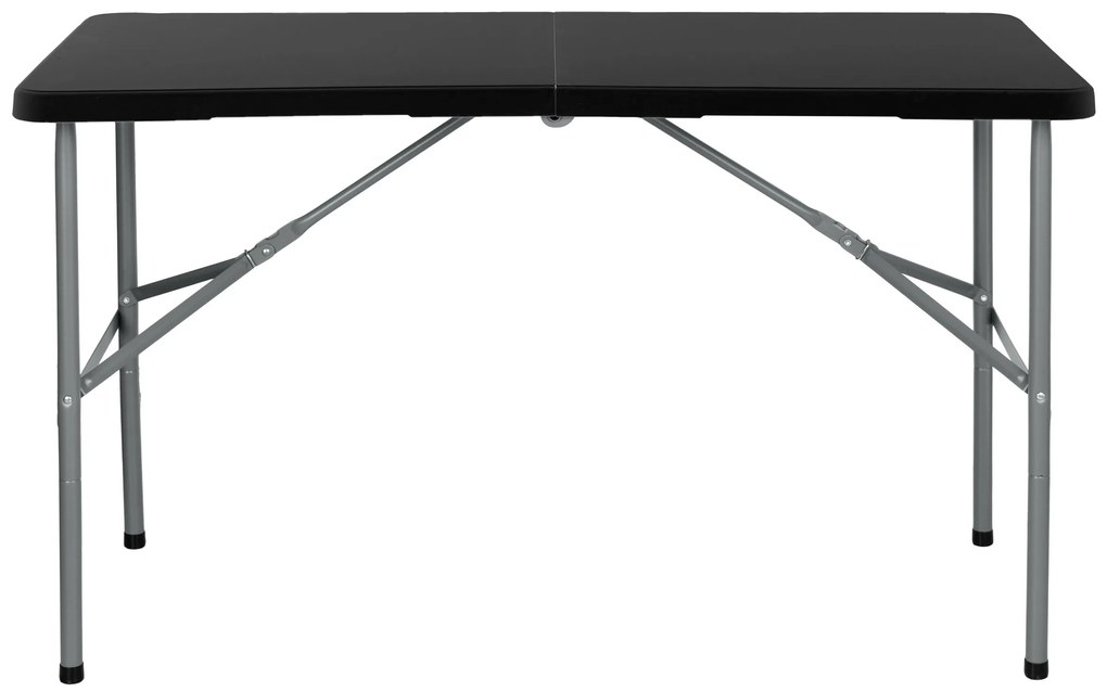 Skladací cateringový stôl JUNE 122 cm čierny