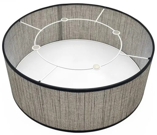 Stropné svietidlo SIRJA 2xE27/15W/230V priemer 35 cm hnedé