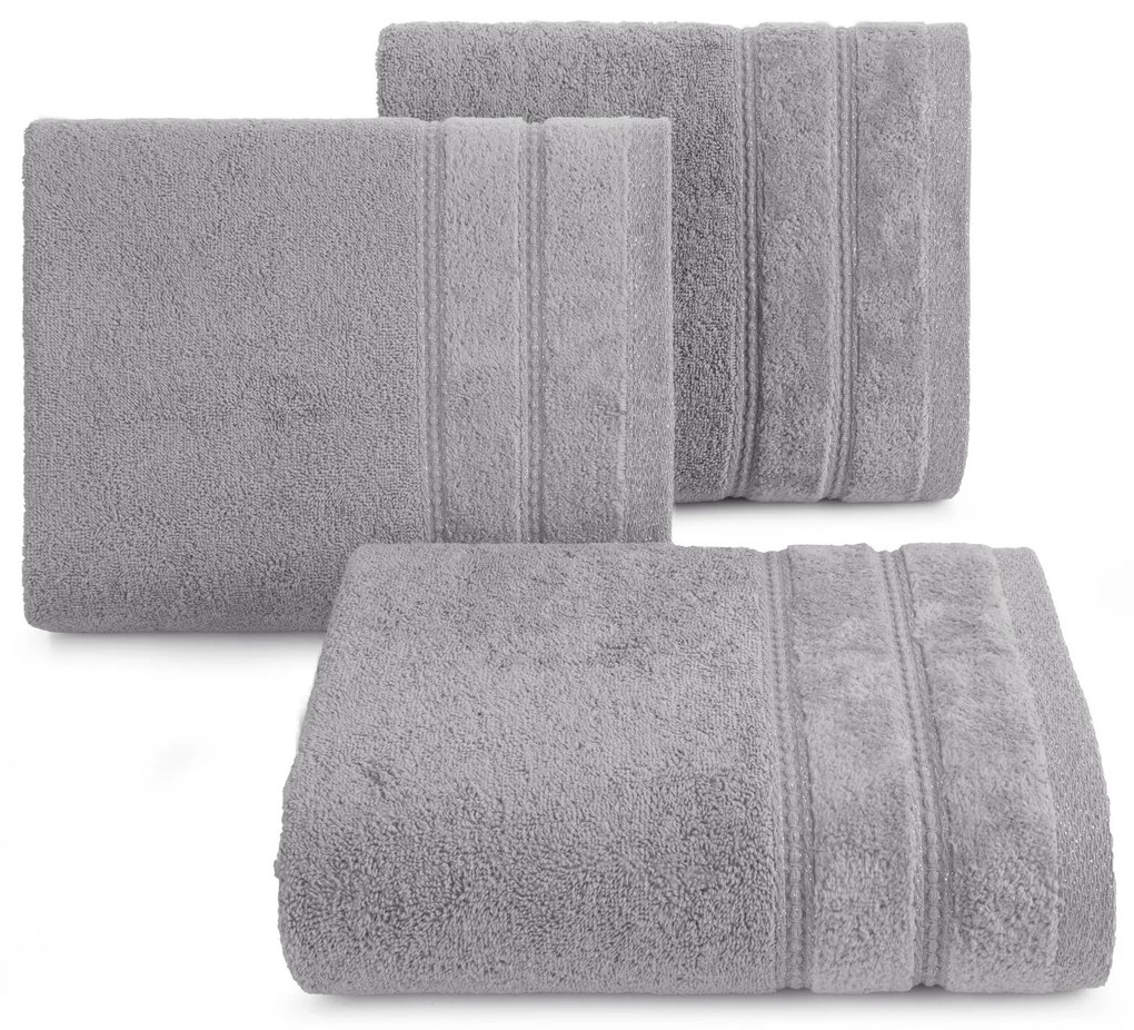 FROTÉ UTERÁK GLORY SADA 6KS 50X90 CM STRIEBORNÁ
