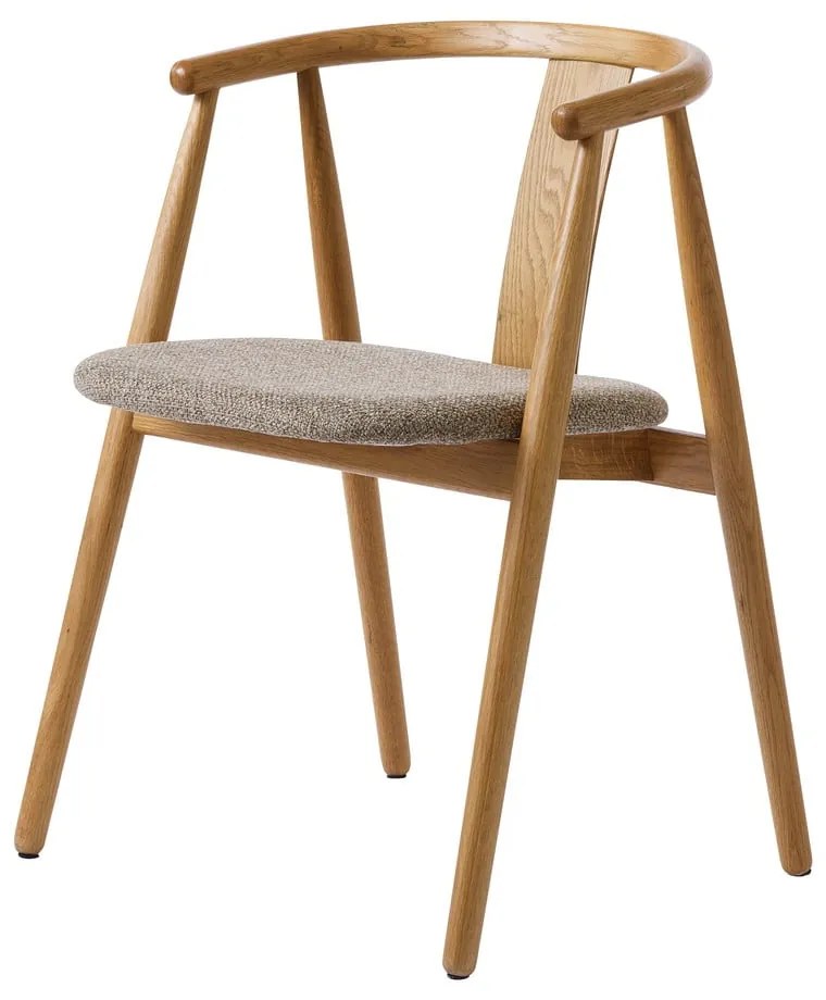 Béžová/v prírodnej farbe jedálenská stolička Relate – Unique Furniture