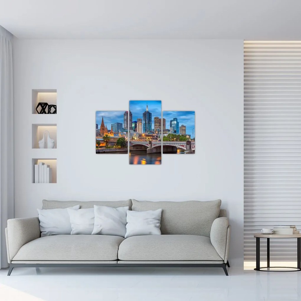 Obraz mesta Melbourne (90x60 cm)