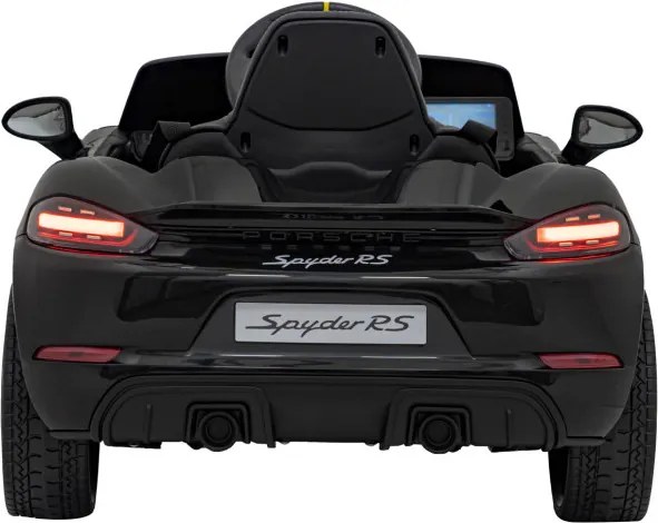 Elektrické autíčko Porsche Spyder RS 718 MP4 čierne