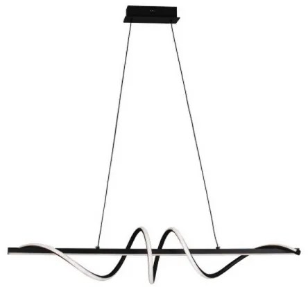 Stmievateľný LED luster na lanku LED/50W/230V 3000-6500K 100 cm + diaľkové ovládanie