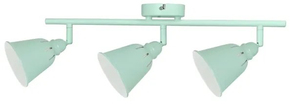 Bodové svietidlo FIONA 3xE14/8W/230V zelená