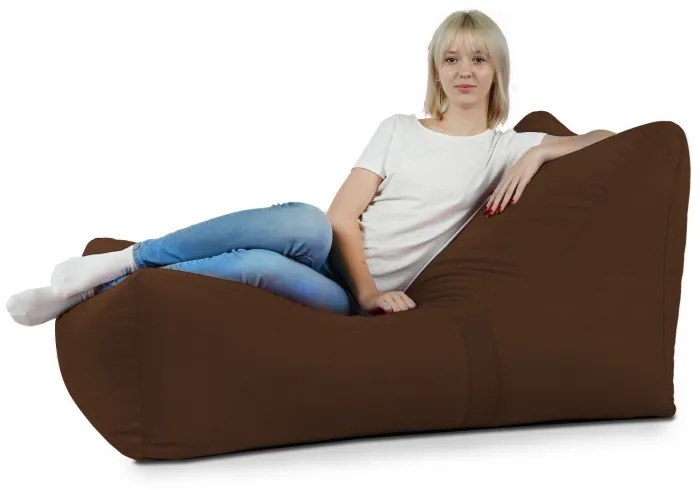 Sedací vak Atény Plyš Farba: Zelený