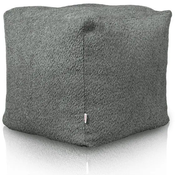 Taburetka Boucle sivá