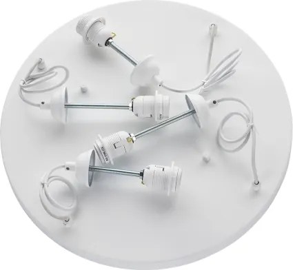 Brilagi - Závesné svietidlo WABI SABI na lanku 4xE27/40W/230V pr. 95 cm biela