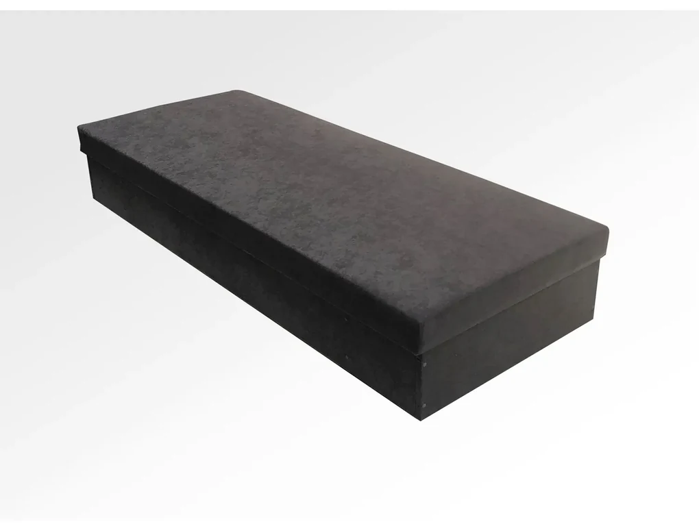 Váľanda Chrisi C80 - 80x200 cm Tmavosivá Pánty vľavo