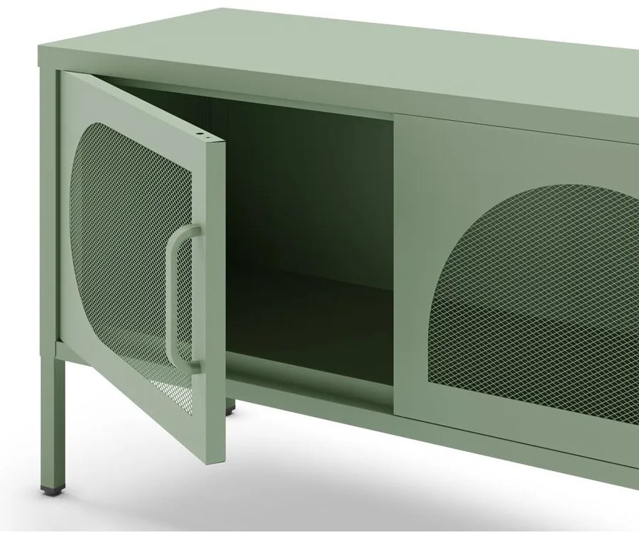 TV stolík v mentolovej farbe 180x50 cm Tayra – Marckeric