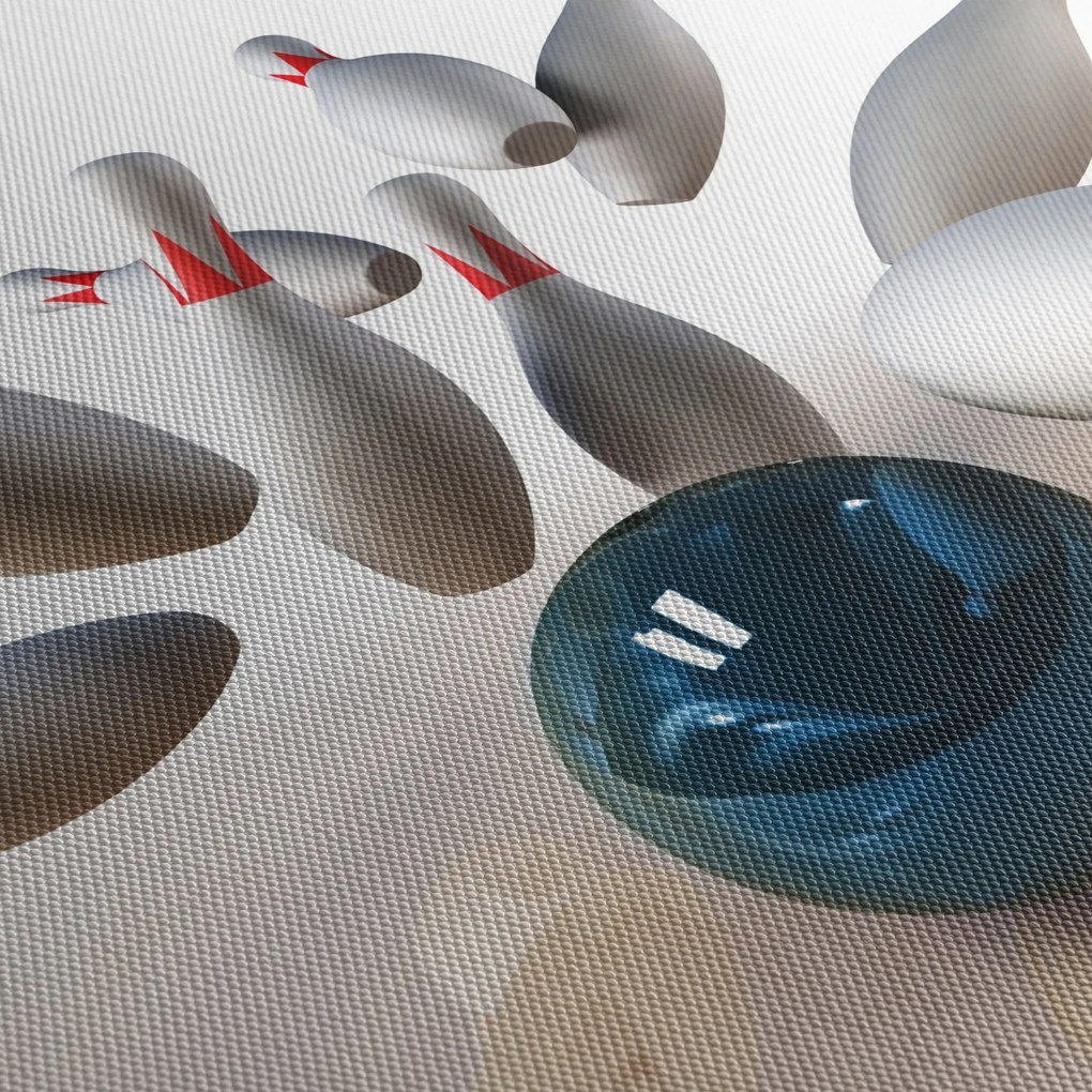 Obraz - Bowling (120x50 cm)