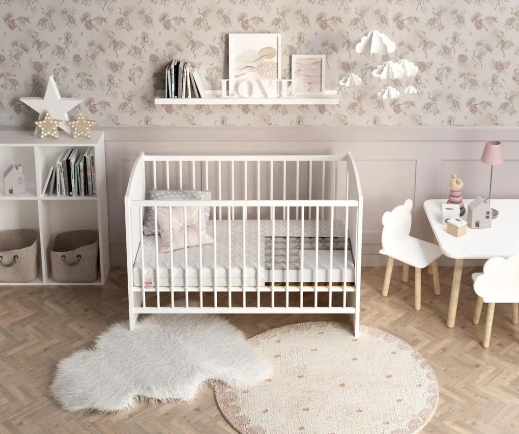 Detský matrac COMFORT 200x90x9 cm - kokos / pohánka