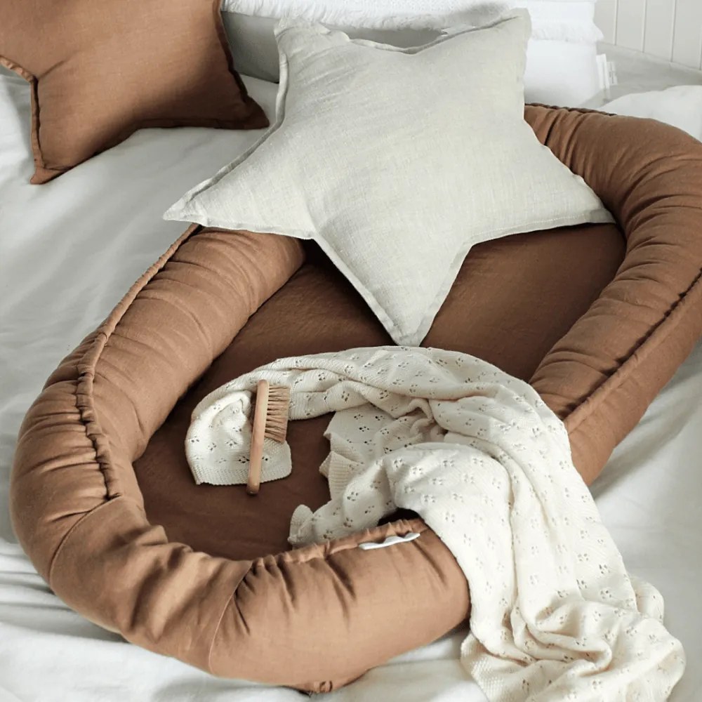 Bambusová prikrivka vanilka 80×100 cm