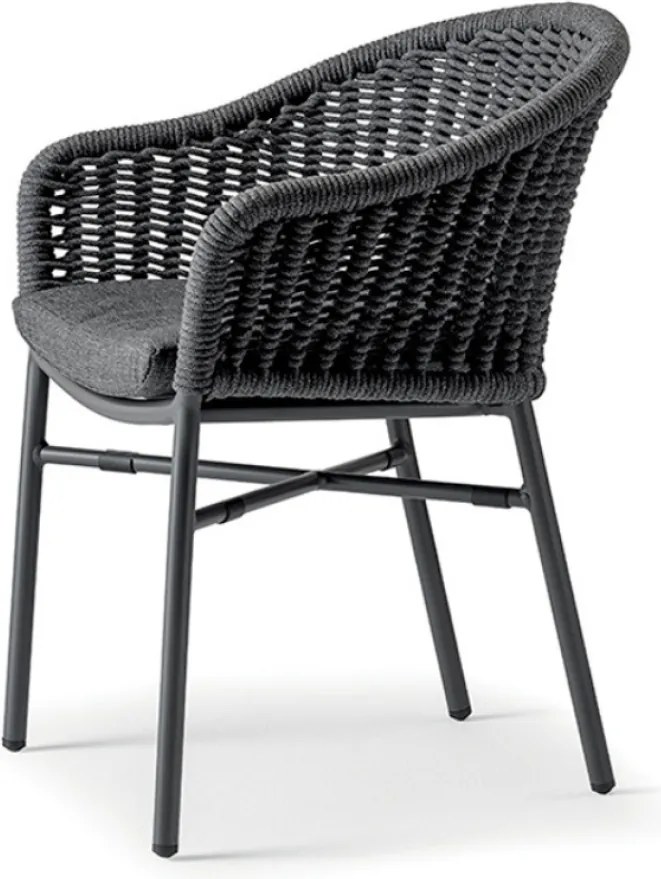 LECCE kreslo antracit