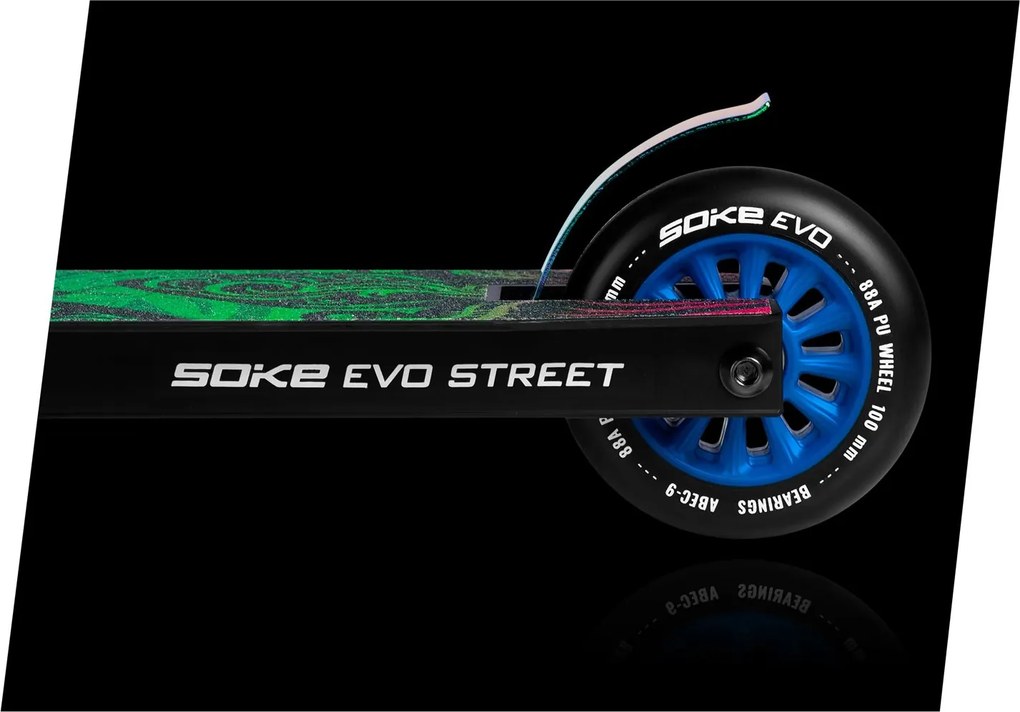 Vysoko výkonný skúter SOKE EVO street black